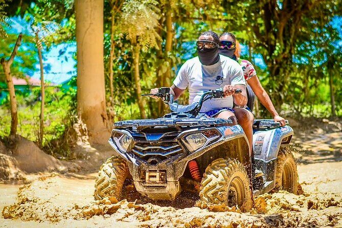 Punta Cana: Amazing ATV Adventure Private Road & Beach W/ PickUp - Macao Beach: 25 Minutes of Sand Time (Short, but Focused)