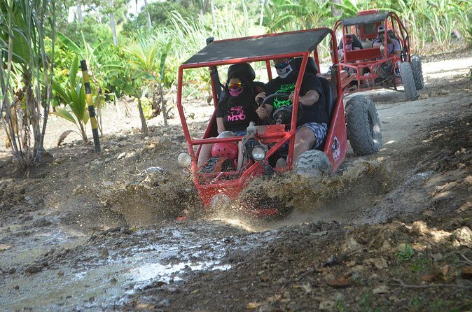 Punta Cana ATV Buggies Adventure from Santo Domingo Tour - Los Hoyos del Salado: cenote swimming in a cave setting