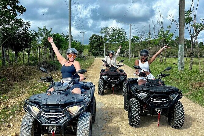 Punta Cana ATV: Jungle, Beach & River Small Group Tour - Jungle-to-river scenery is the whole point