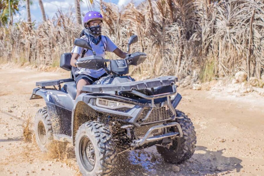 Punta Cana Buggy & ATV Tour: Cave, Macao Beach, Free Pick-Up - Macao Beach Time: Virgin-Sand Vibes and Wave Fun