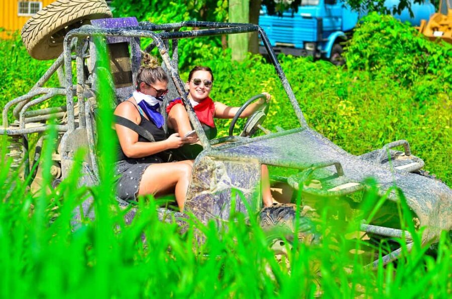 Punta Cana: Buggy or ATV Tour on the Beach and Cenote Visit - Macao Beach stop: a quick reset in clear Caribbean water