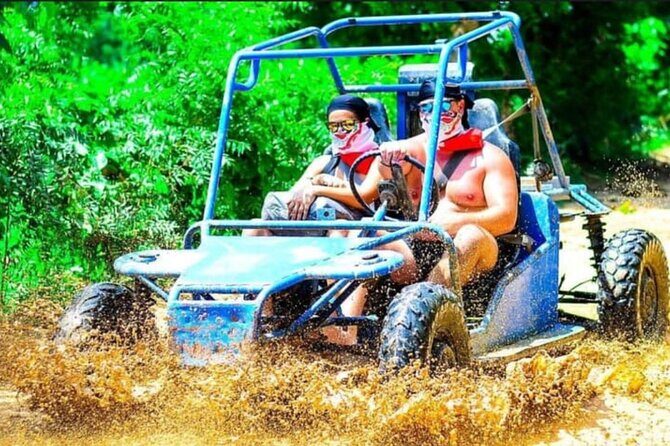 Punta Cana Buggy with Chocolate, Coffee & Cave Swim - Quick hits on the Buggy, Zip Lines, Beach, and Cenote Combo