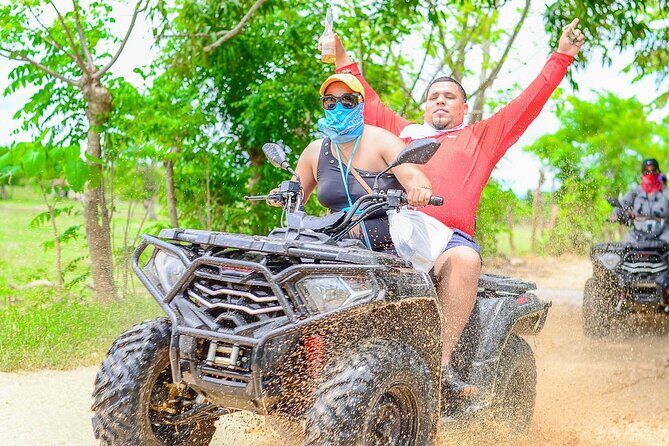 Punta Cana Buggy with Chocolate, Coffee & Cave Swim - Jungle zip lines: six runs for distance and height