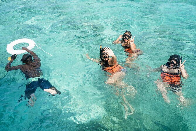 Punta Cana: Catamaran Tour, Reef Snorkeling and Unlimited Drinks! - Reef snorkeling: clear fish time with gear included