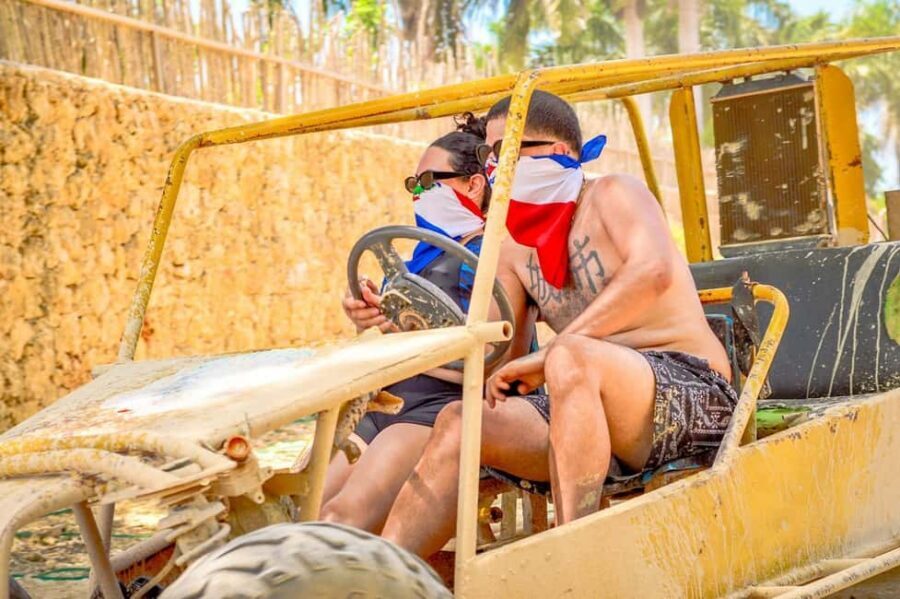 Punta Cana: Countryside and Macao Beach Half-Day Buggy Tour - The water cave: a 25-foot swim break you’ll remember