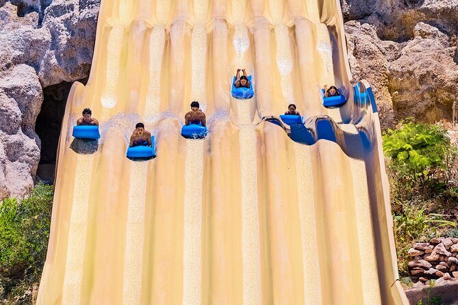 Punta Cana: El Dorado Water Park Entry Ticket with Transportation - Lazy river plus water play zones: where the day turns relaxing