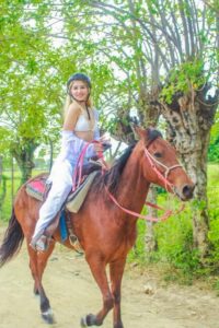Punta Cana Horseback riding & Sunset + beach + free pick-up - The Rancho Start: Class, Safety Helmet, and Getting Matched