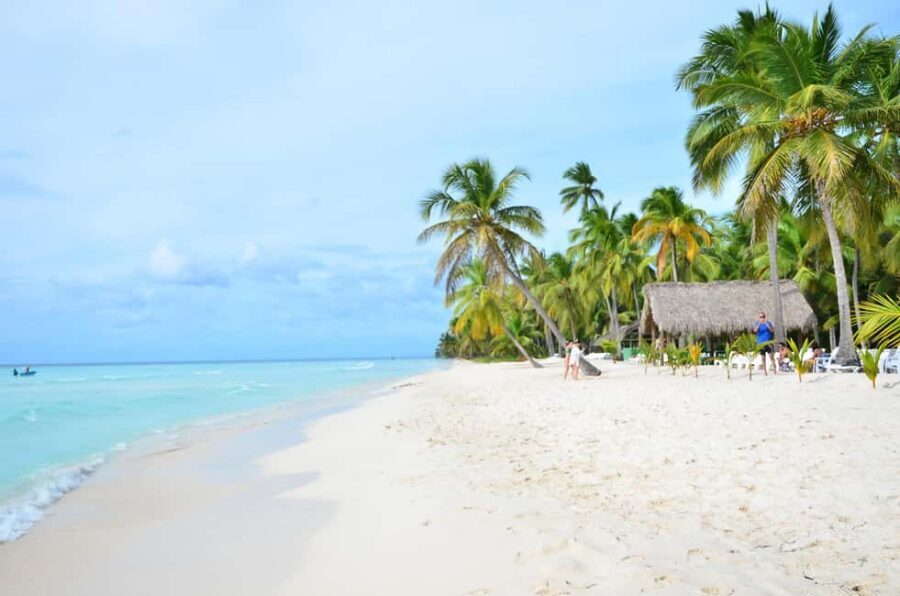 Punta cana: Island Escape to Saona • catamaran & Beach lunch - Playa Palmilla Photo Break: A Stretch Before the Big Water