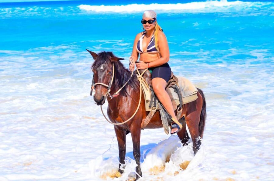 Punta Cana: Macao Beach & Forest Horseback Riding Tour - Forest-to-beach trail: how the ride actually works