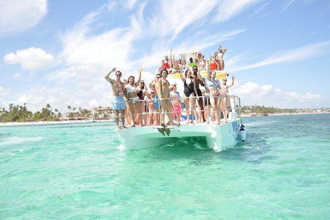 Punta Cana Parasailing & Snorkeling Cruise Experience - Party cove energy, open bar, and the natural pool swim
