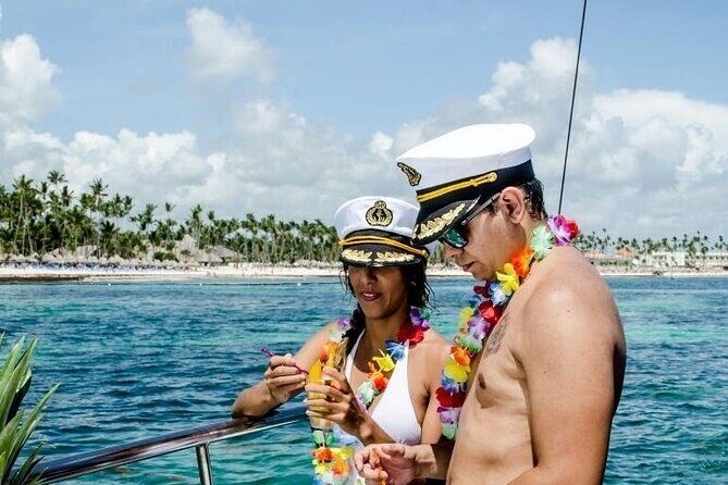 Punta Cana Party Boat Snorkeling with Music DJ and Open Bar - Stop 4 at the Natural Pool or Sandbar where seas meet