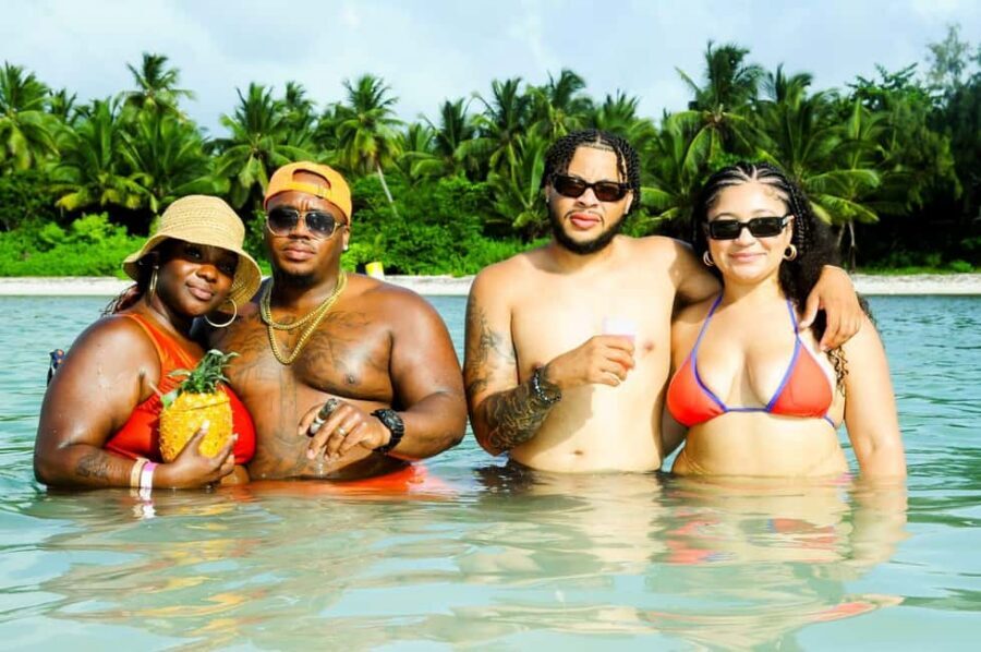 Punta Cana: Party Boat with Snorkeling, Open Bar And Hip Hop - The Natural Pool Stop: Where the Shallow-Water Relaxation Happens