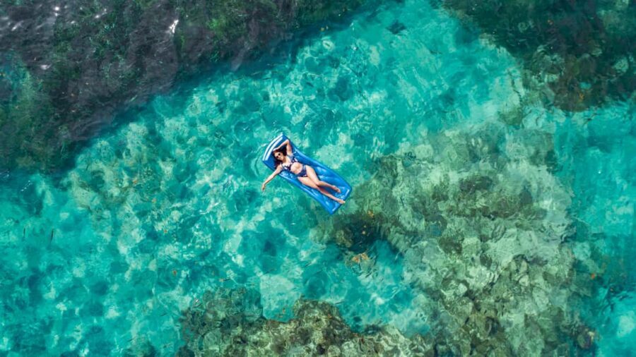 Punta Cana: Reef Explorer Access w/ Sharks & Stingrays Swim - Floating island downtime: therapy options, reflexology, and a place to actually rest