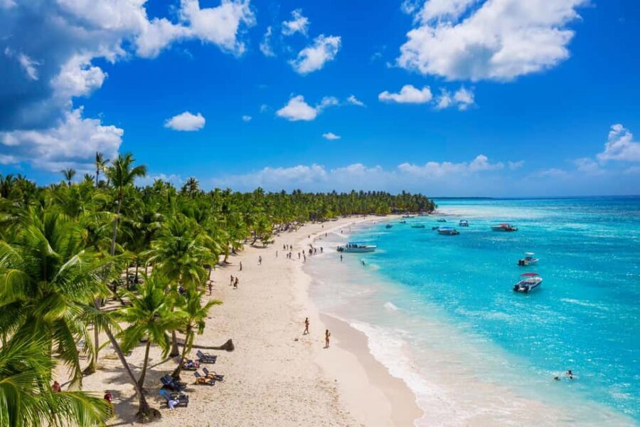 Punta Cana: Saona Island Full-Day Open Bar, Lunch & Transfer - Isla Saona’s natural pool, starfish, and beach time
