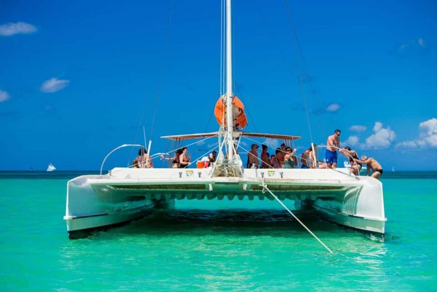 Punta Cana: Saona Island Full-Day Open Bar, Lunch & Transfer - The boat sequence: speedboat energy, then a catamaran party