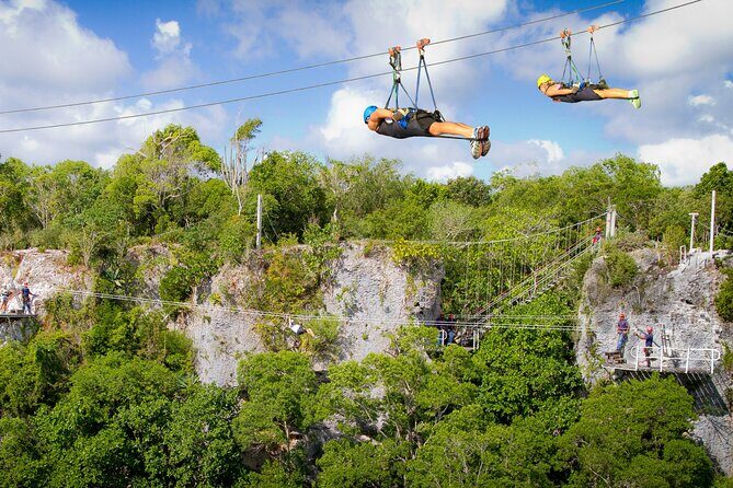 Punta Cana Scape Park and Blue Hole Full Day Admission Ticket - What to wear and pack: the heat + stairs combo