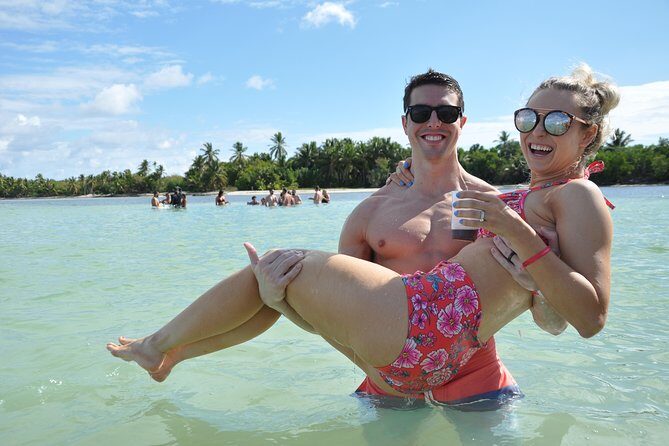 Punta Cana Snorkeling Cruise and Dune buggy Combo Adventure - Boarding the catamaran at the marina: where the “fun” gets set to water speed