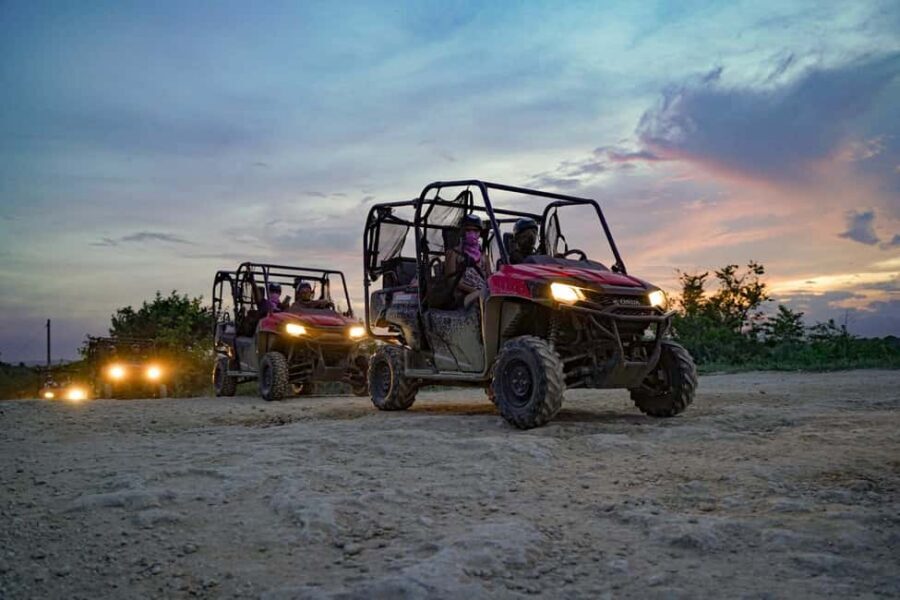 Punta Cana: Sunset Buggy Tour With Cave Swim and Dance Show - The Torchlight Ride: Where the Evening Gets Its Pace