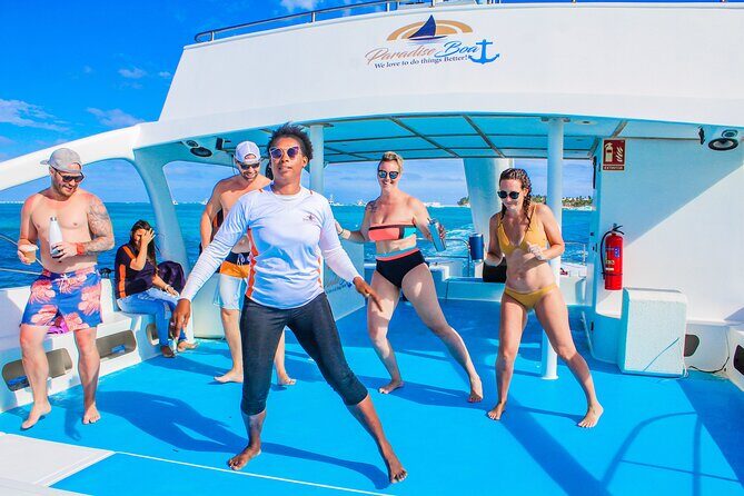 Punta Cana VIP Party Cruise with Snorkeling & Double Slide - Snorkeling Over Punta Cana’s Largest Coral Reef