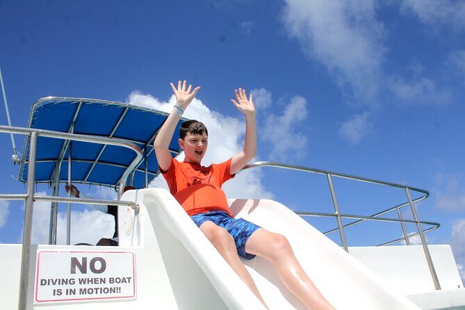 Punta Cana VIP Party Cruise with Snorkeling & Double Slide - The Natural Swimming Pool Moment: Snacks, Cocktails, and a Break from the Sun