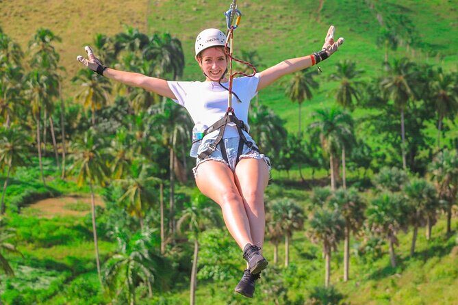 Punta Cana Zipline Adventure with Buggies and Horseback Riding - Entering Hacienda Tuko: Park Setup, Safety, and Group Flow