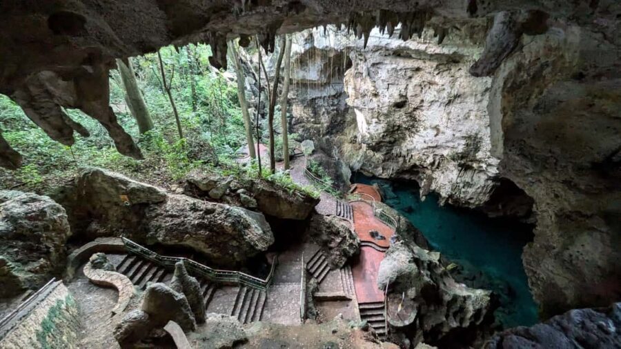 Santo Domingo: Los Tres Ojos, Boca Chica & More - La Caleta Underwater National Park: Clear Water Time and a Jump-Off Option