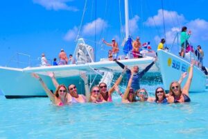 Saona Catamaran Cruise with Lunch and Natural Swimming Pool - From Punta Cana to Bayahibe: pickup, timing, and the onboard party vibe