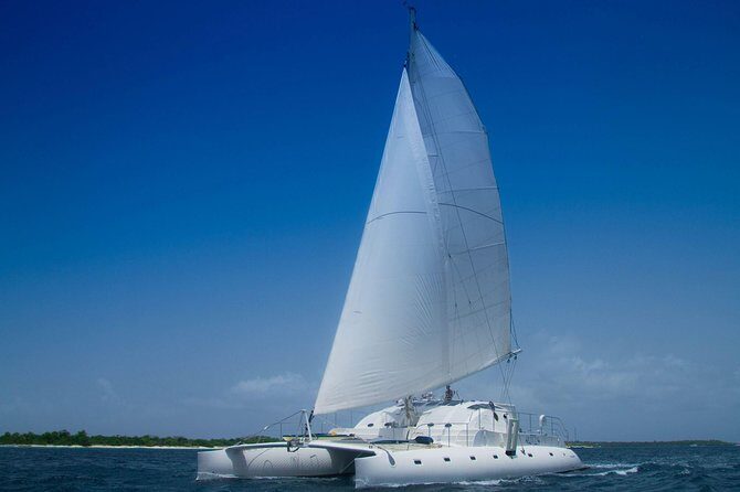 Saona Island small group and relax - luxury catamaran - Pickup From Bayahibe and the Calm Cruise Out