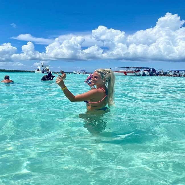 Saona Island Tour All Inclusive Speedboat and Catamaran - Saona Island beach time: swimming, lunch, and how to use your two hours