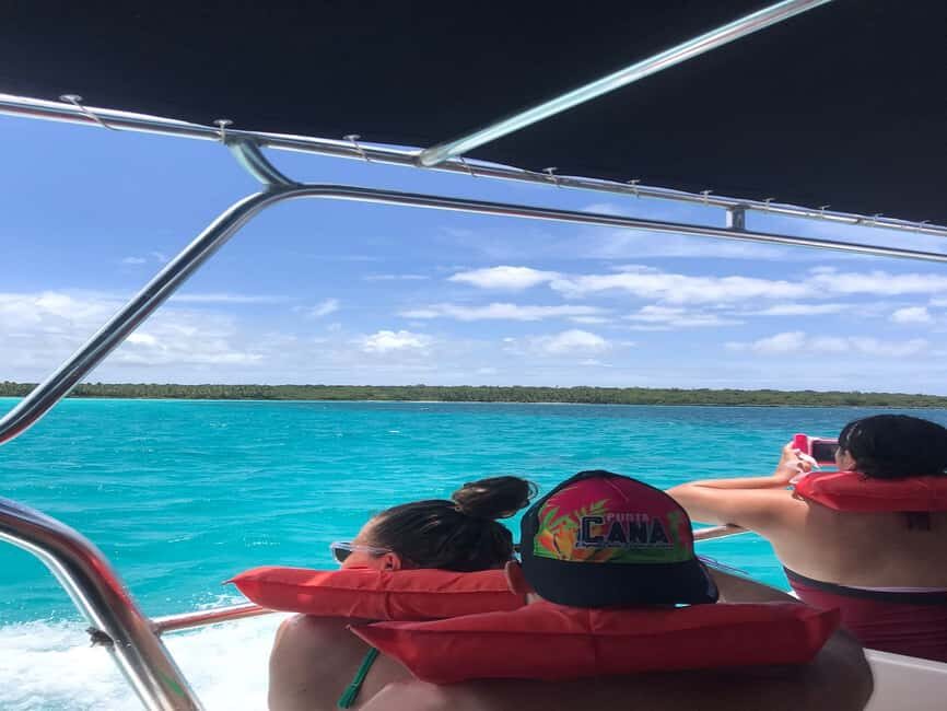 Saona Island Tour All Inclusive Speedboat and Catamaran - The catamaran ride back (and Catalina Island views)