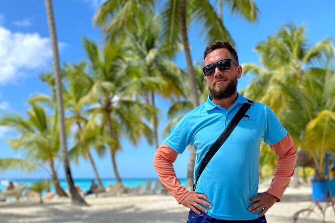 Saona Private Full-Day Tour from Punta Cana - The Blue Lagoon return stop: starfish swimming and a champagne moment
