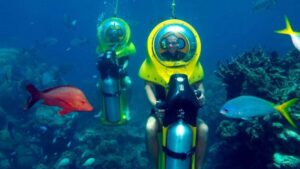 Scuba Doo - Diving Scooters in Punta Cana - Bávaro pickup and the road to the coast