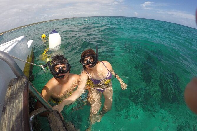 Scuba Doo - Diving Scooters in Punta Cana - Glass-bottom boat ride: views with mixed visibility