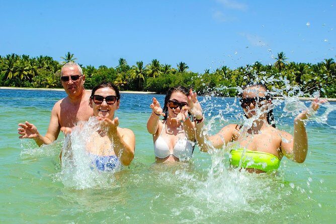 Speedboat & Snorkeling from Punta Cana - The Natural Pool stop: pretty water, but know the vibe