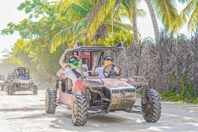 Tour ATV and buggy in Punta Cana Dominican Republic - The cenote at Domitai Park: your refreshing break