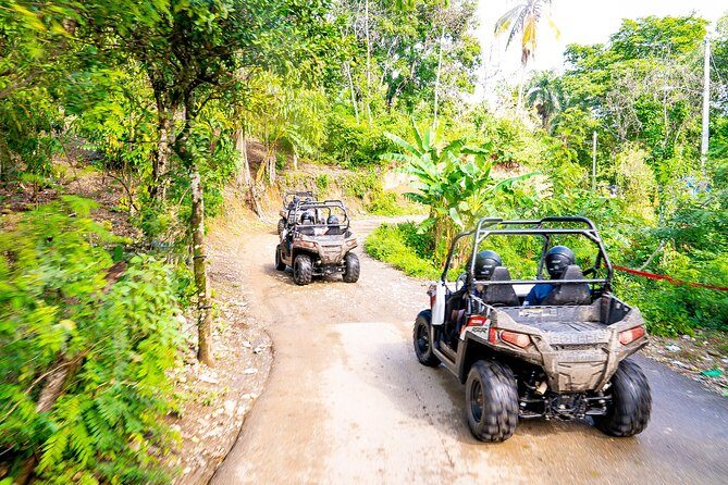 Triple fun! Monkeyland + Damajagua Waterfalls + Buggies from Puerto Plata - Getting Picked Up and Hitting the Off-Road Start