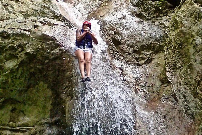 Waterfall of damajagua from Amber Cove & Taino bay puerto plata - Amber Cove Hike: A Tropical Warm-Up Before the Water Action