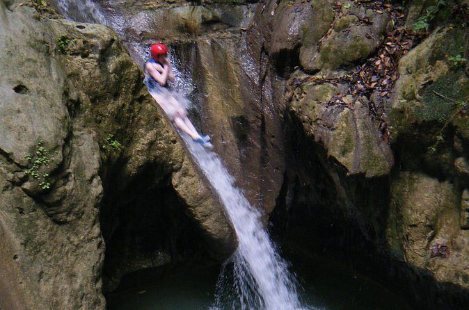 Waterfalls of Damajagua from Puerto Plata - At the Waterfalls: How Swimming, Jumping, and Sliding Works
