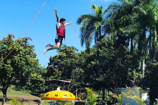 Zip N Splash Adventure plus Horseback Riding - Horseback riding after zip lining: calm countryside time