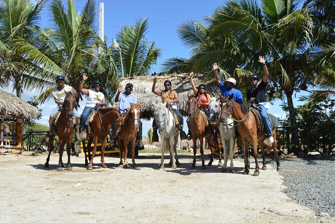 Horseback Riding Tour on the Beaches of Punta Cana - Dirt Paths, Street Sections, and Countryside Views