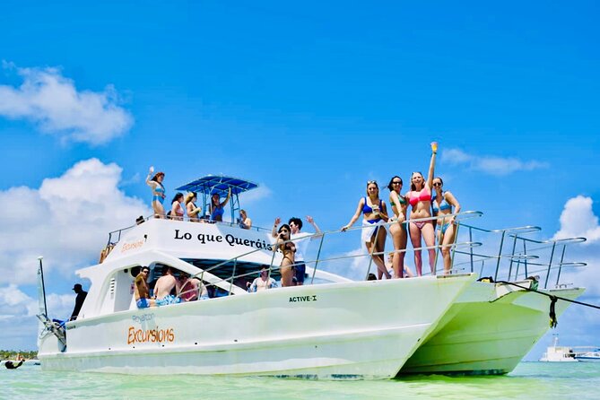 Private Catamaran Cruise with Slide & unlimited drinks - On-Board Fun After Snorkeling: Music, Games, and the Open Bar