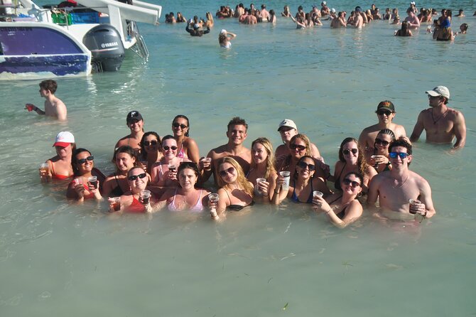 Private Catamaran Cruise with Slide & unlimited drinks - Dolphin-Habitat Viewing: Panoramic Water Sightseeing From the Boat