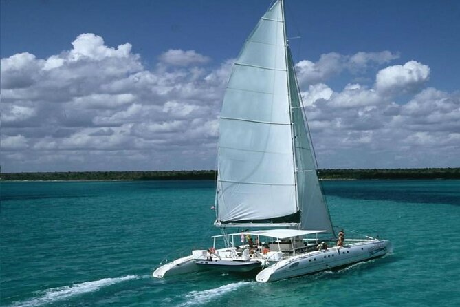 Saona Island Catamaran Adventure with Free Food and Transportation - Expect crowding and loud fun